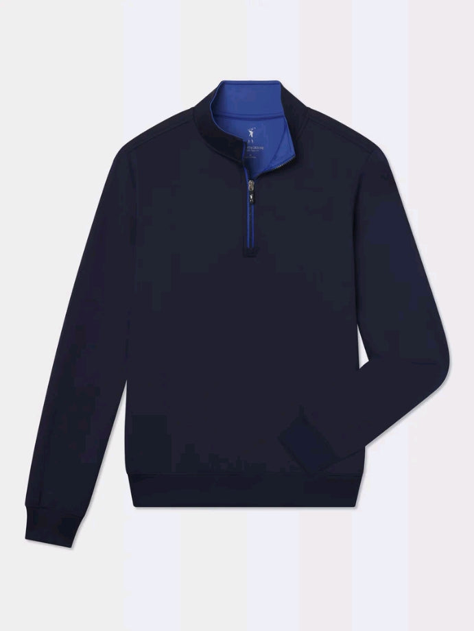 FAIRWAY & GREENE CAVES L/S 1/4 ZIP PULLOVER
