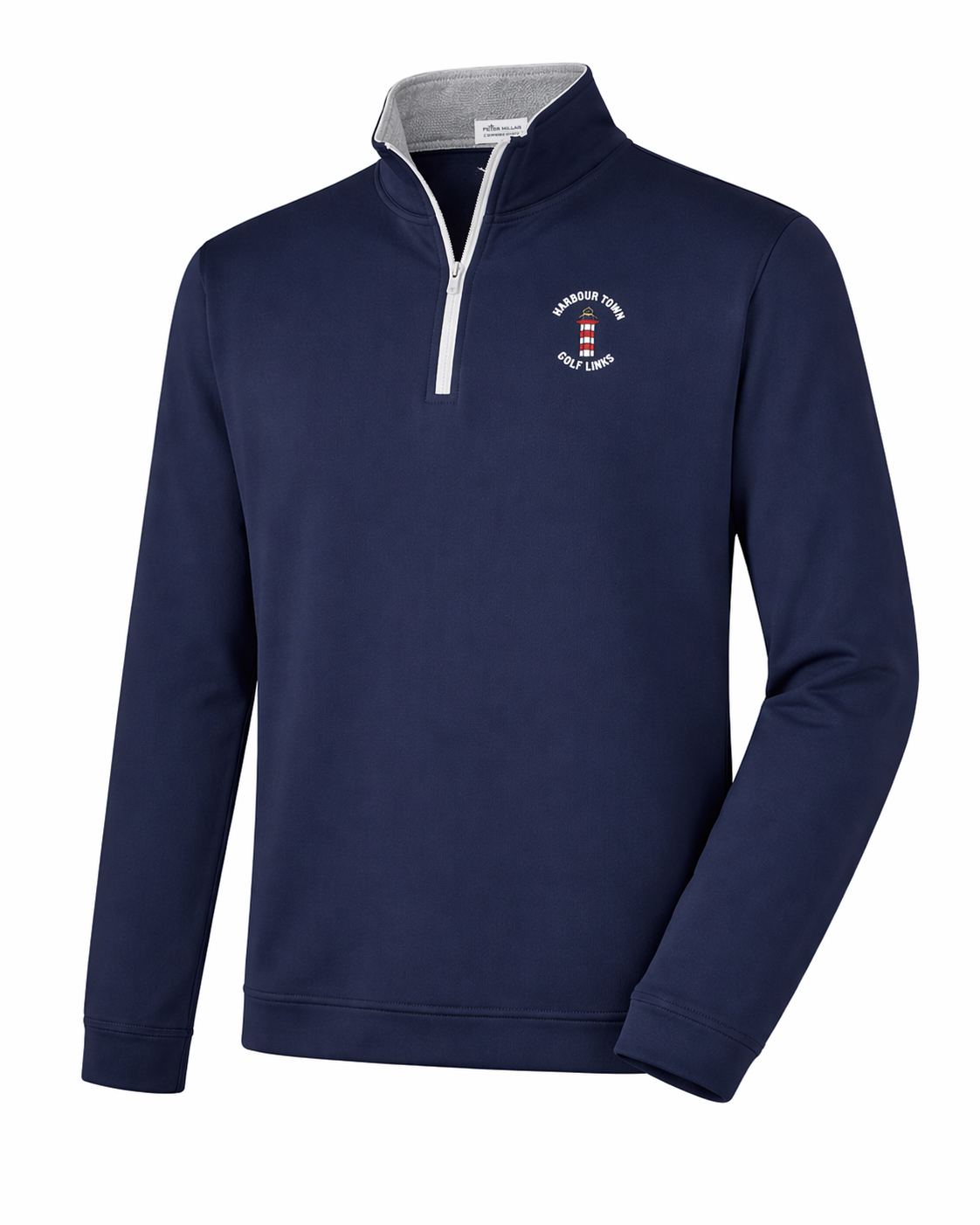 Peter Millar Men's Navy 1/4 Zip - Harbour Town Golf Links – The