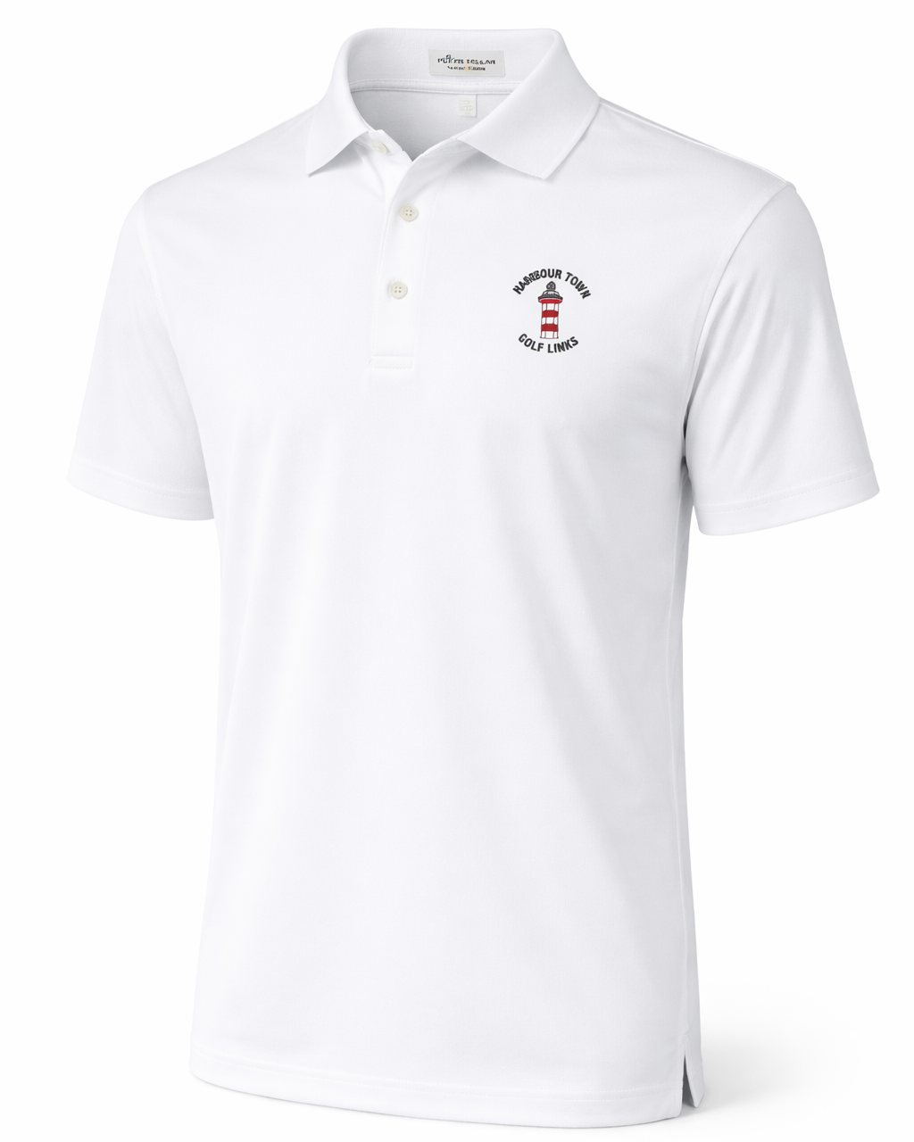 Peter Millar Men's White Polo - Harbour Town Golf Links – The Sea
