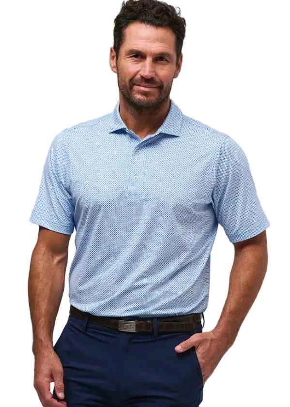 FAIRWAY & GREENE ESSEX PRINT POLO