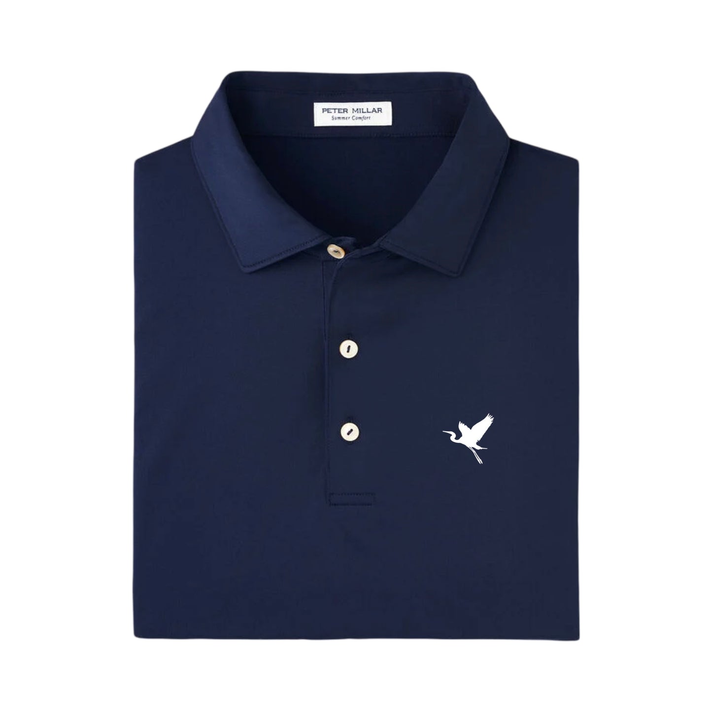 Peter Millar Men's Navy Polo - Heron Point