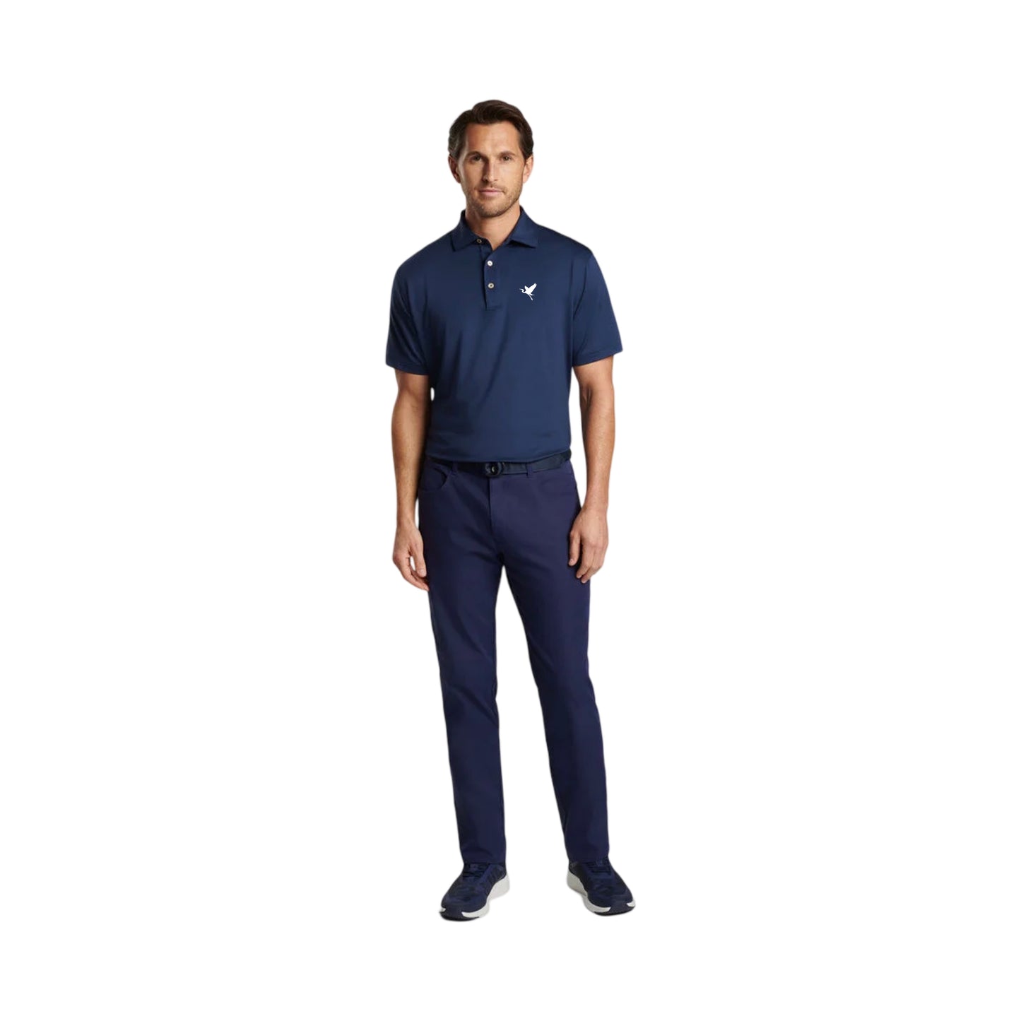 Peter Millar Men's Navy Polo - Heron Point