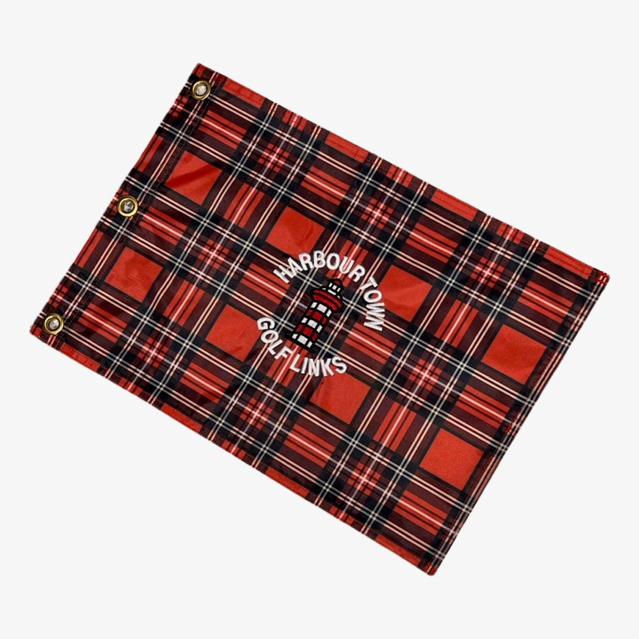 Divots PLAID Harbor Town Golf Links Course Flag