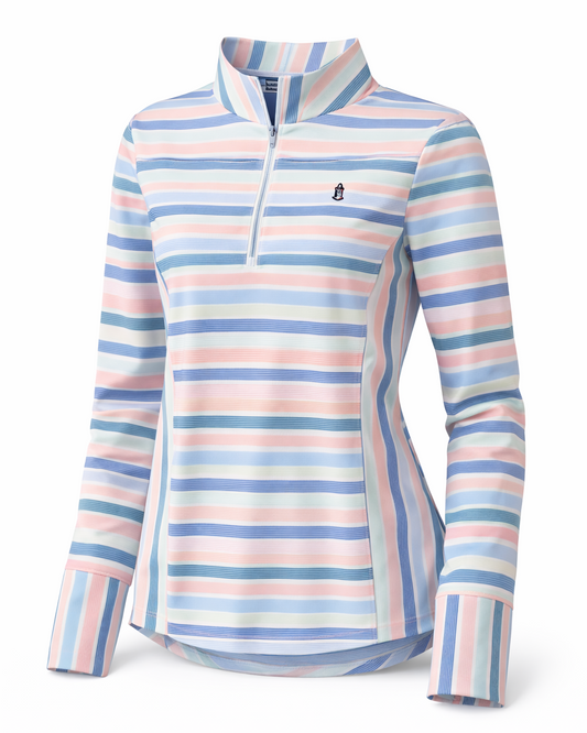 ZERO RESTRICTION RENAE ZIP MOCK