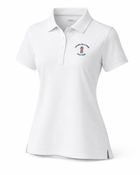 Peter Millar Ladies Polo - White