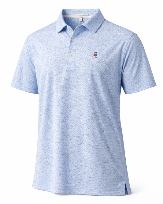 FAIRWAY & GREENE GAP HEAD PRINT POLO