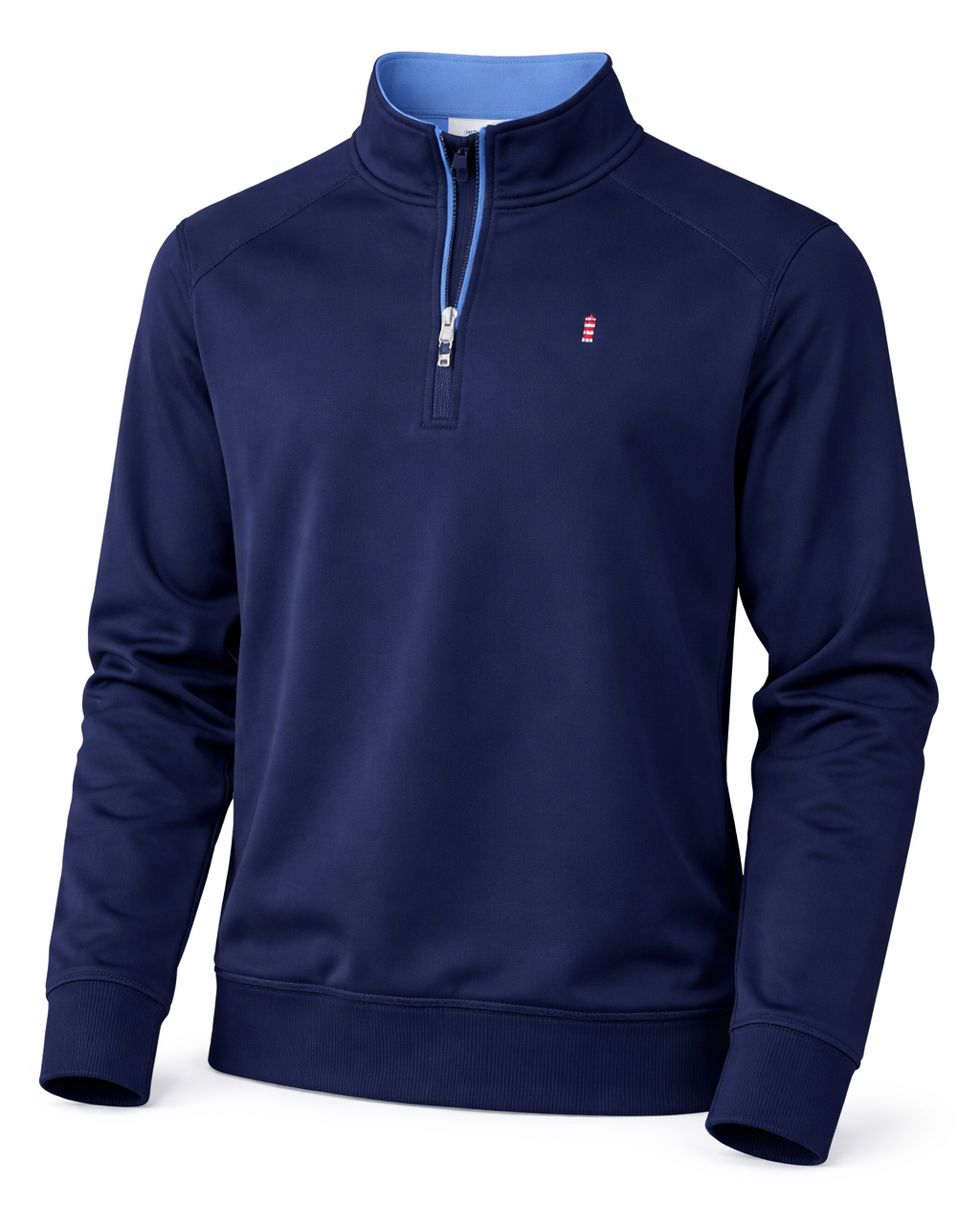 FAIRWAY & GREENE CAVES L/S 1/4 ZIP PULLOVER