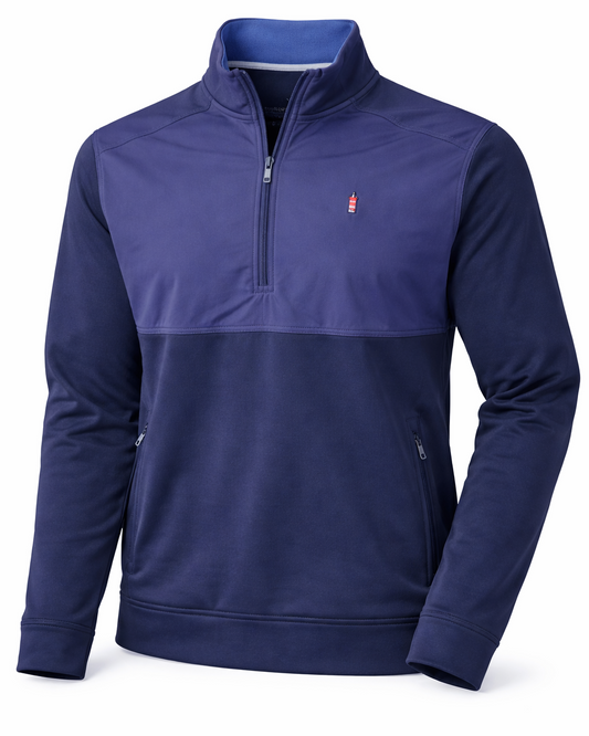 Peter Millar Vail half-zip navy