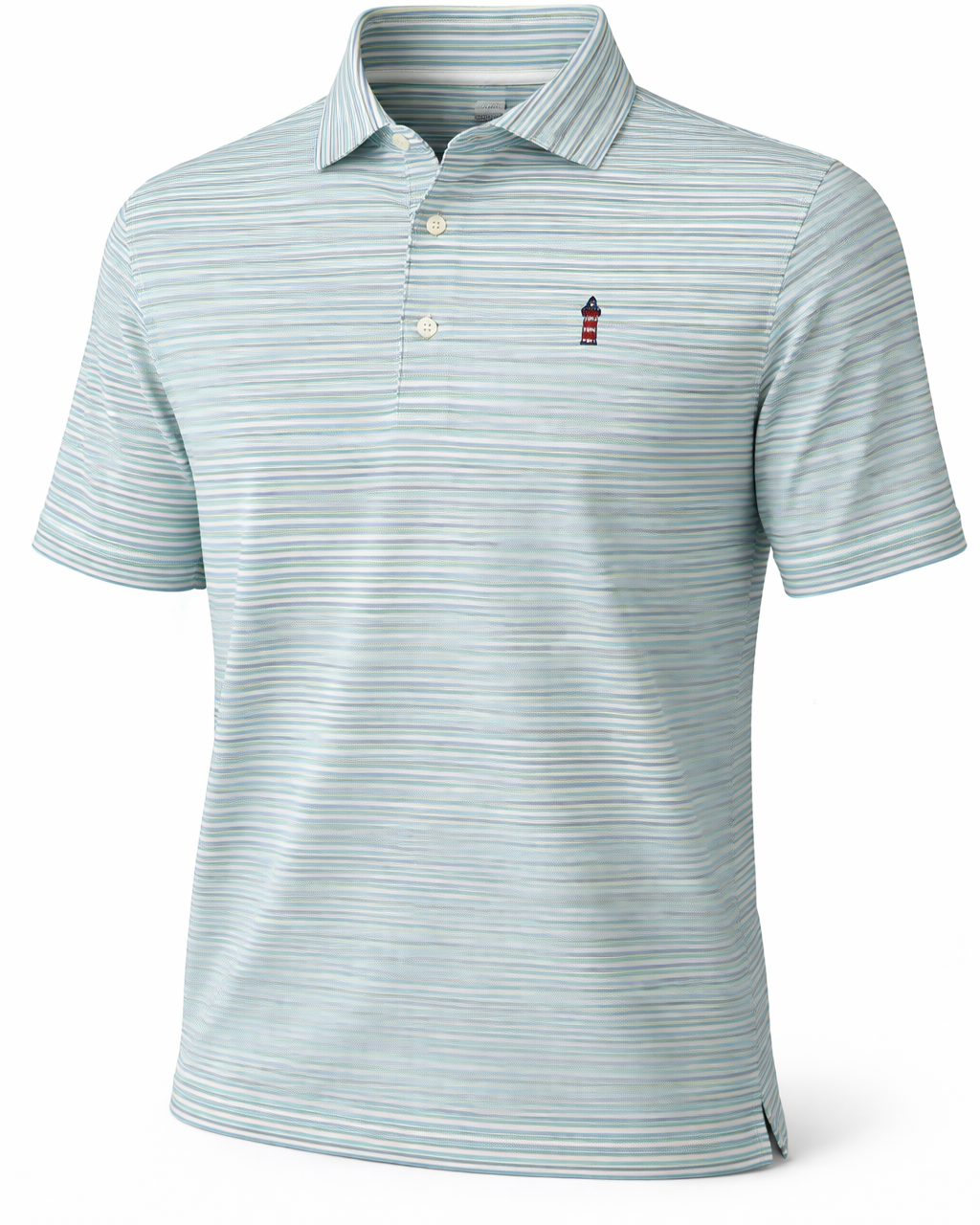 PETER MILLAR crown sport Lenway stripe polo