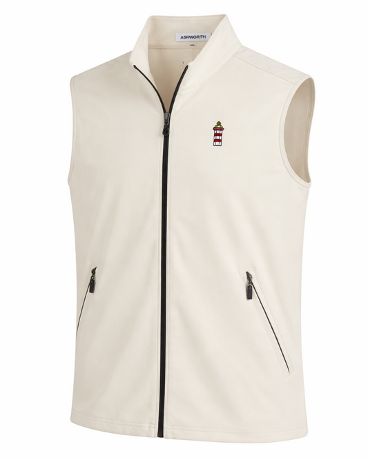 Ashworth Tech Lighthouse Stretch Vest - Bone