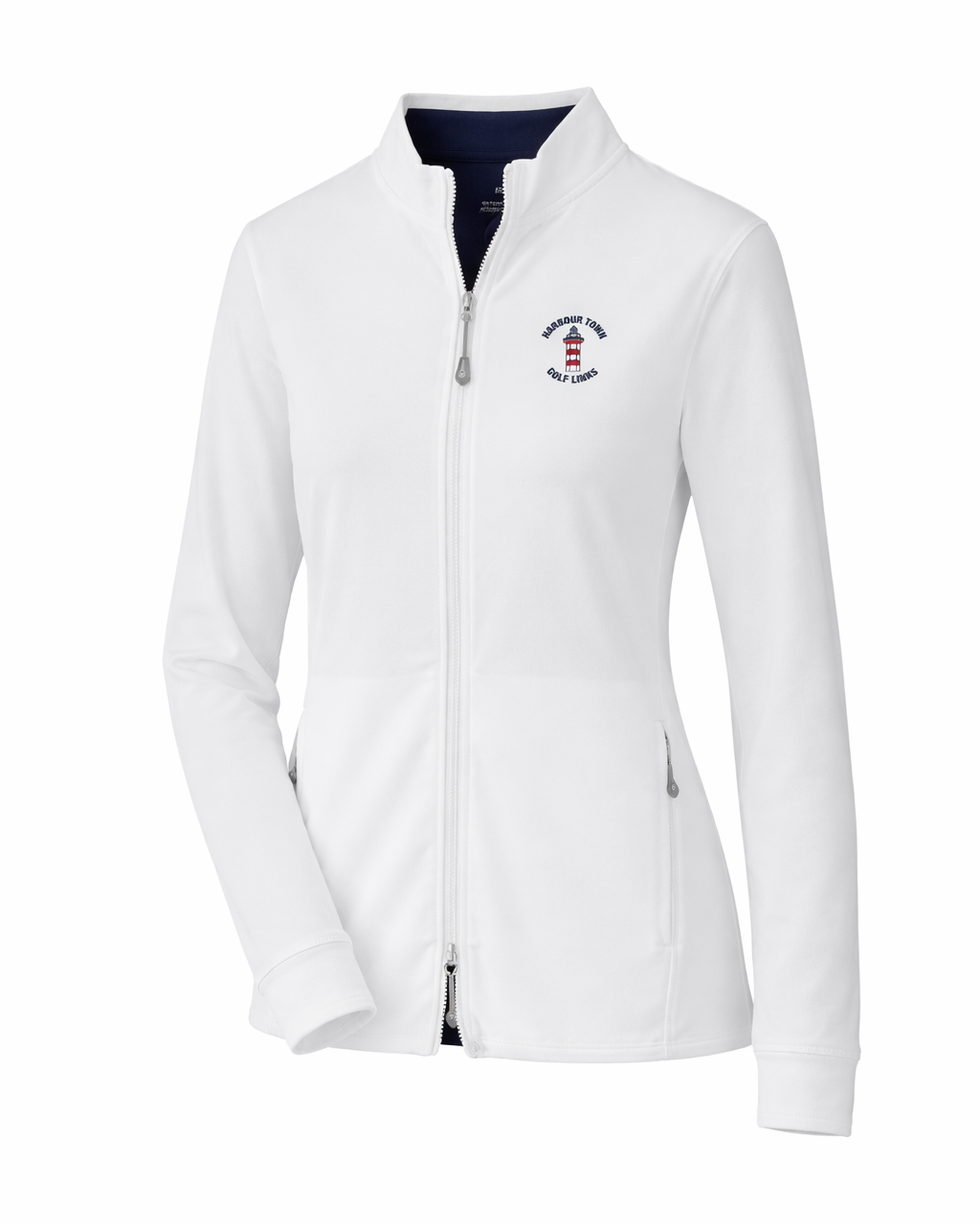 Peter Millar Ladies Full Zip - White