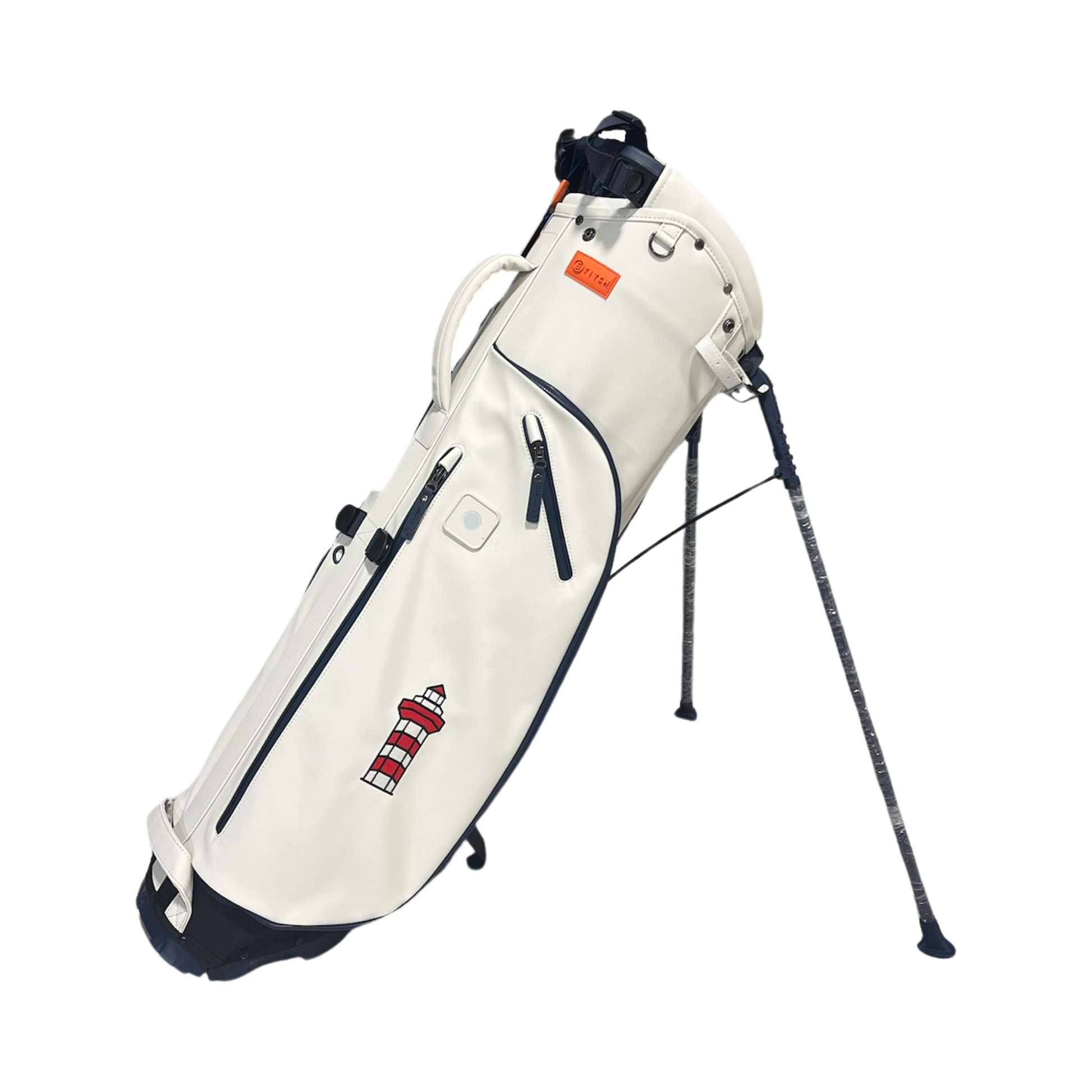 Harbour Town Lighthouse Stitch Golf Bag - Various Colors – The Sea Harbour Town Lighthouse Stitch Golf Bag - Various Colors – The Sea
