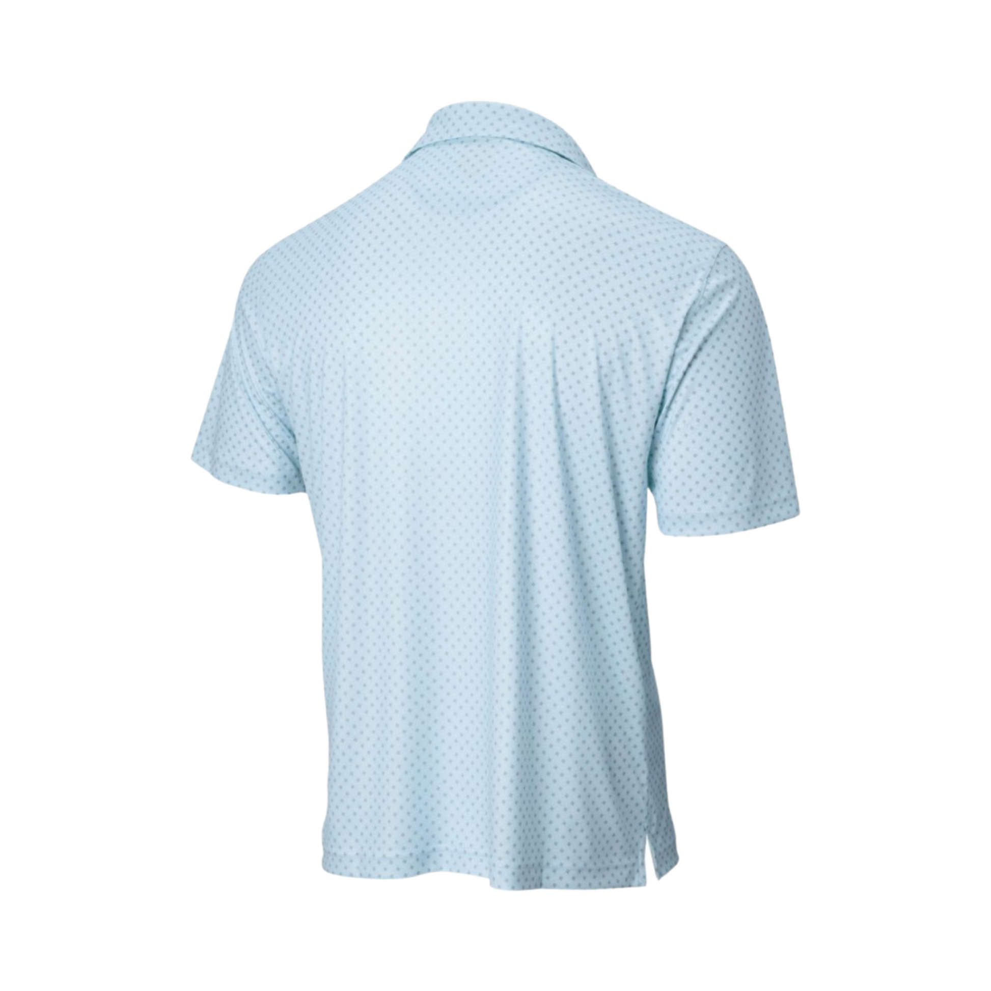 Greg Norman Men's FASH Light Blue Patterned Polo – The Sea Pines Resort ...