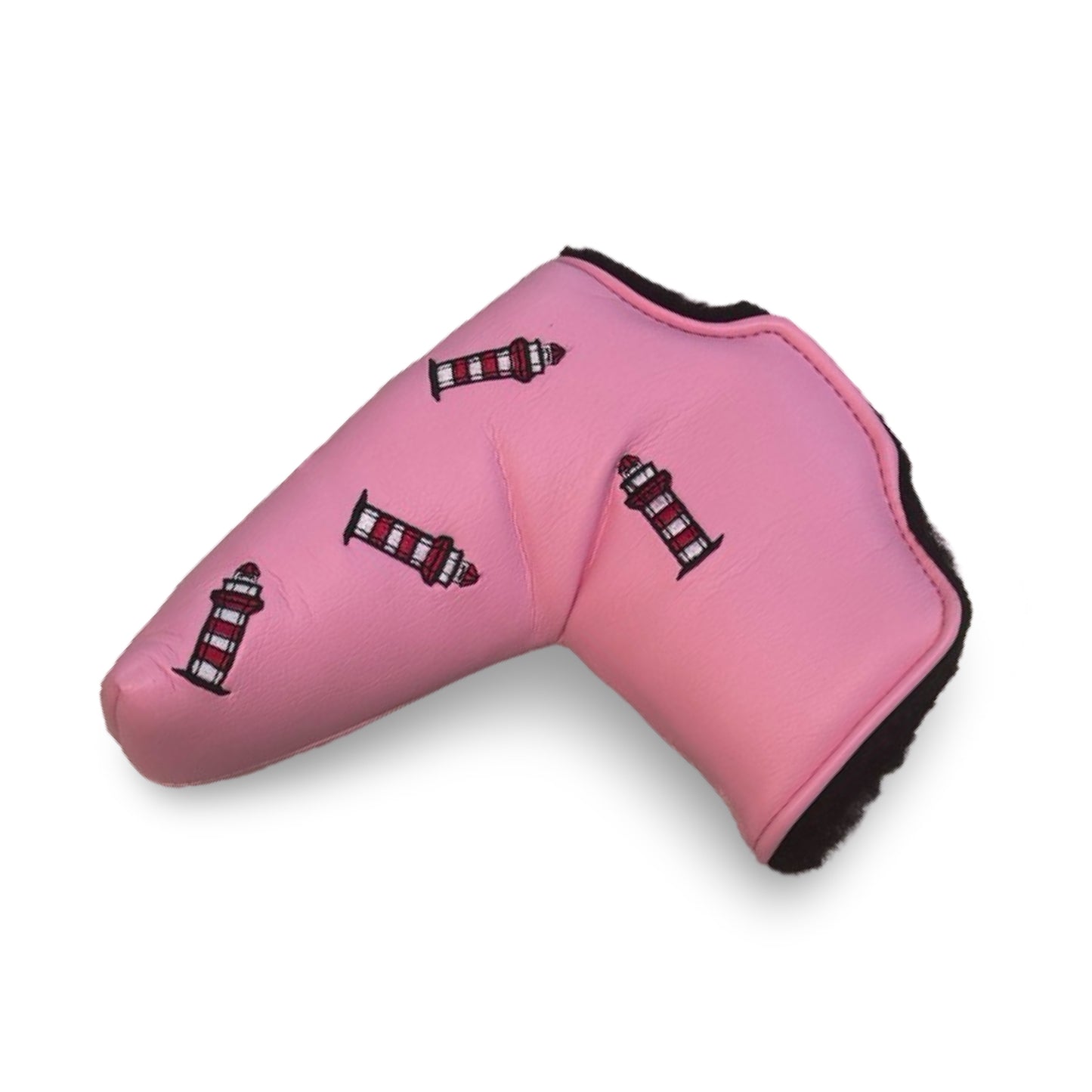 AM&E Blade Putter Cover Multi Lighthouse - Pink