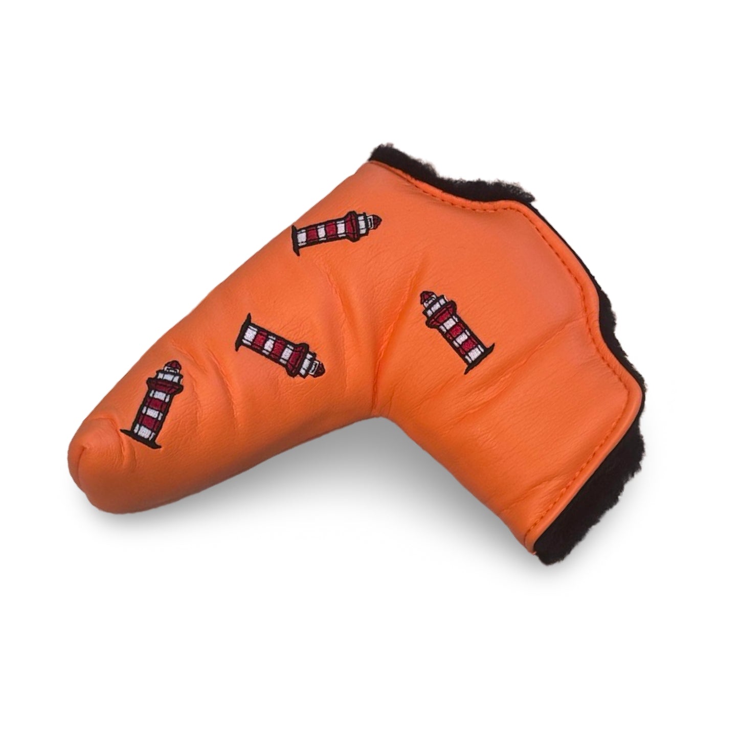 AM&E Blade Putter Cover Multi Lighthouse - Orange