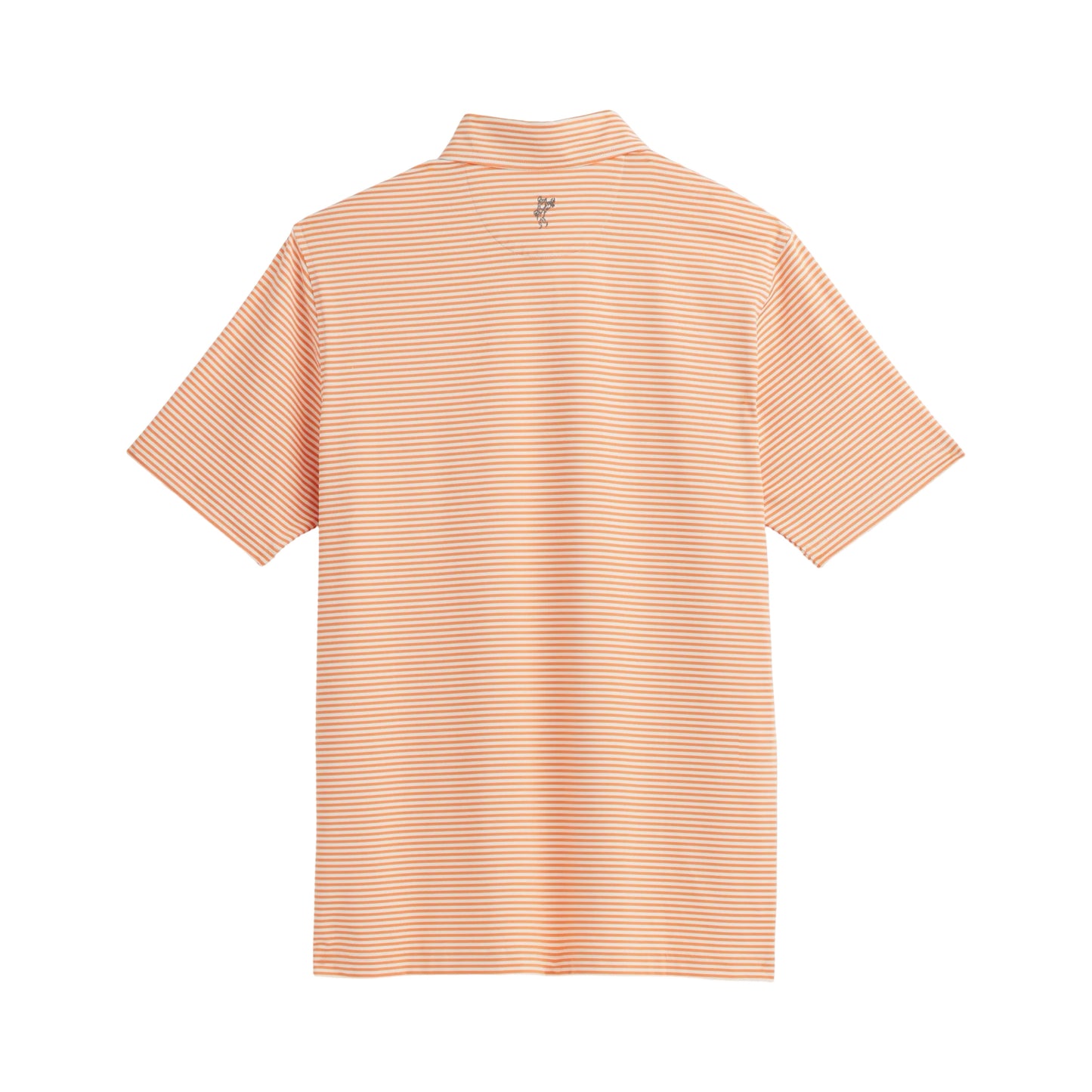 Ashworth Striped Lighthouse Polo - Nectarine