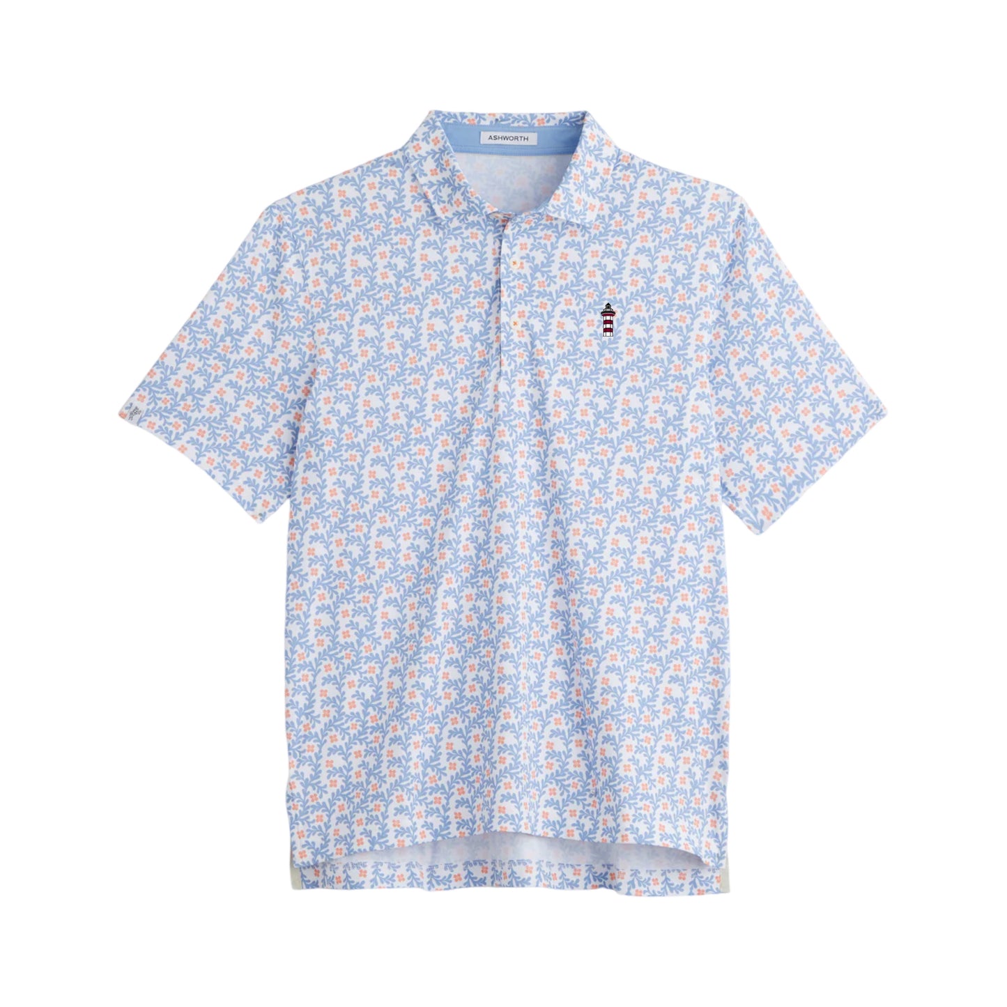 Ashworth Vineyard Lighthouse Polo - Chambray