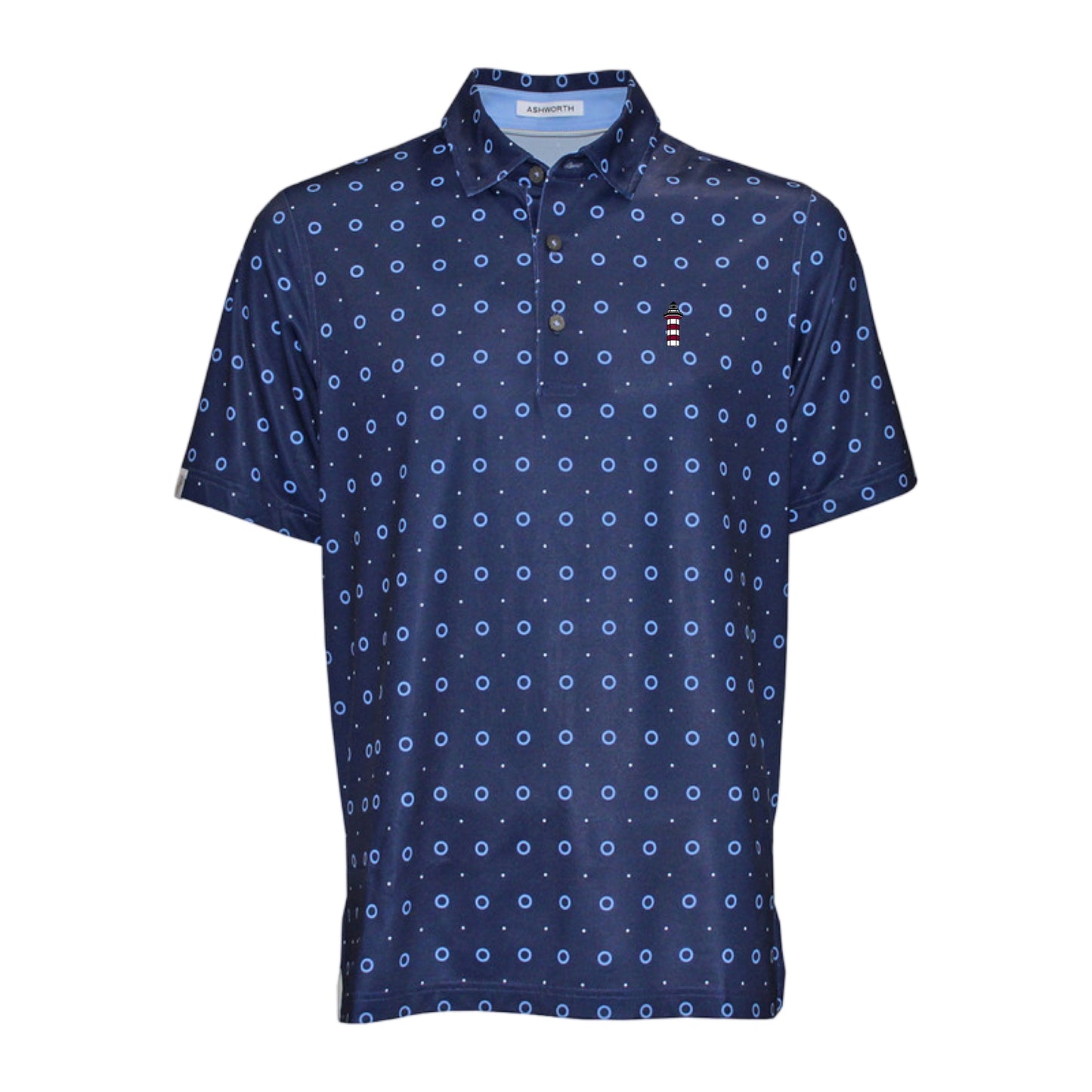 Ashworth Bubble Lighthouse Polo - Navy