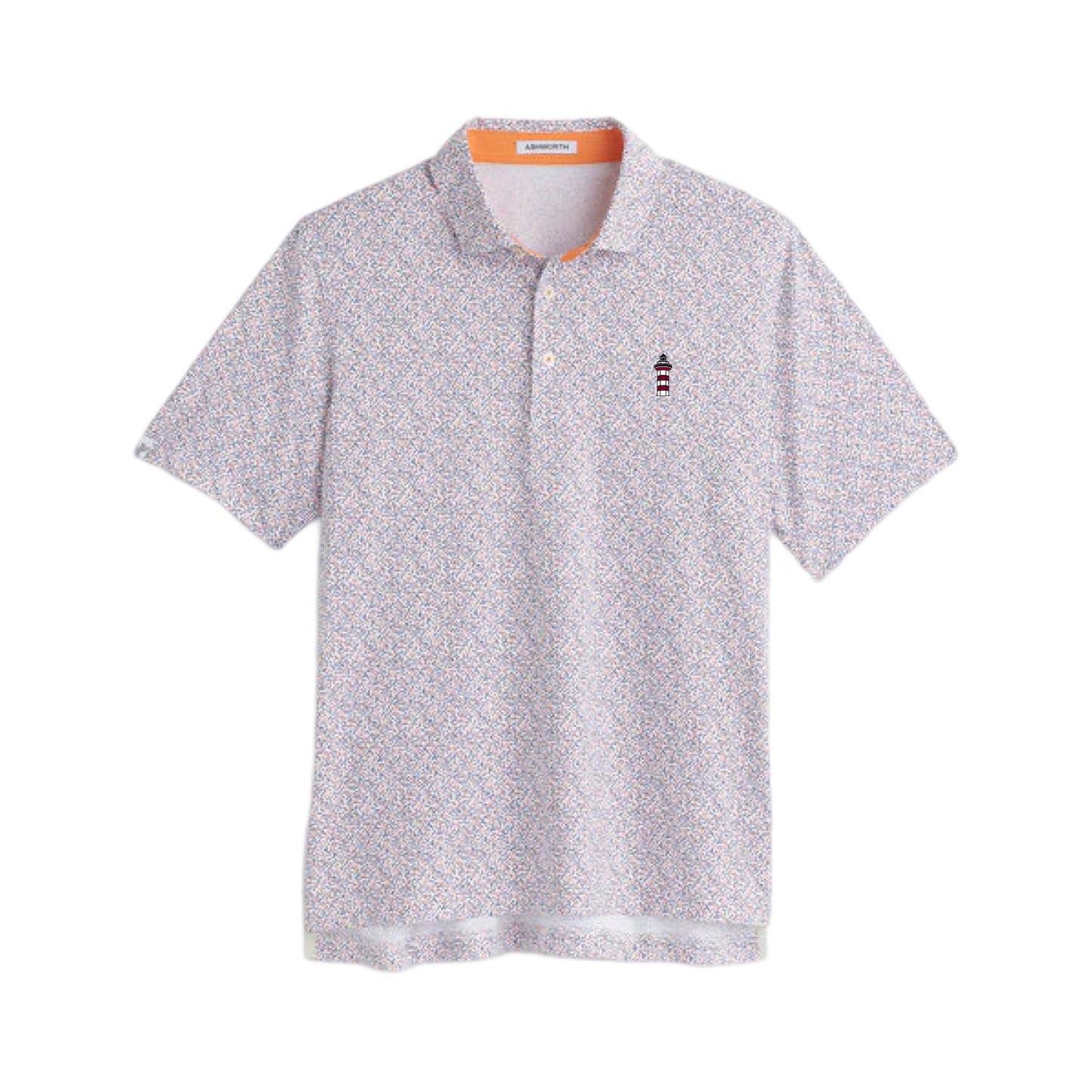 Ashworth Tetris Lighthouse Polo - White