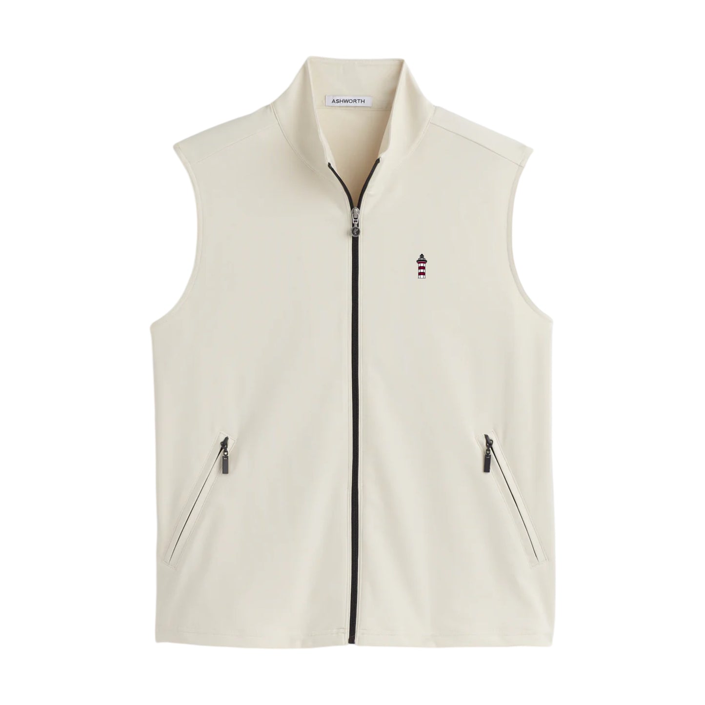 Ashworth Tech Lighthouse Stretch Vest - Bone