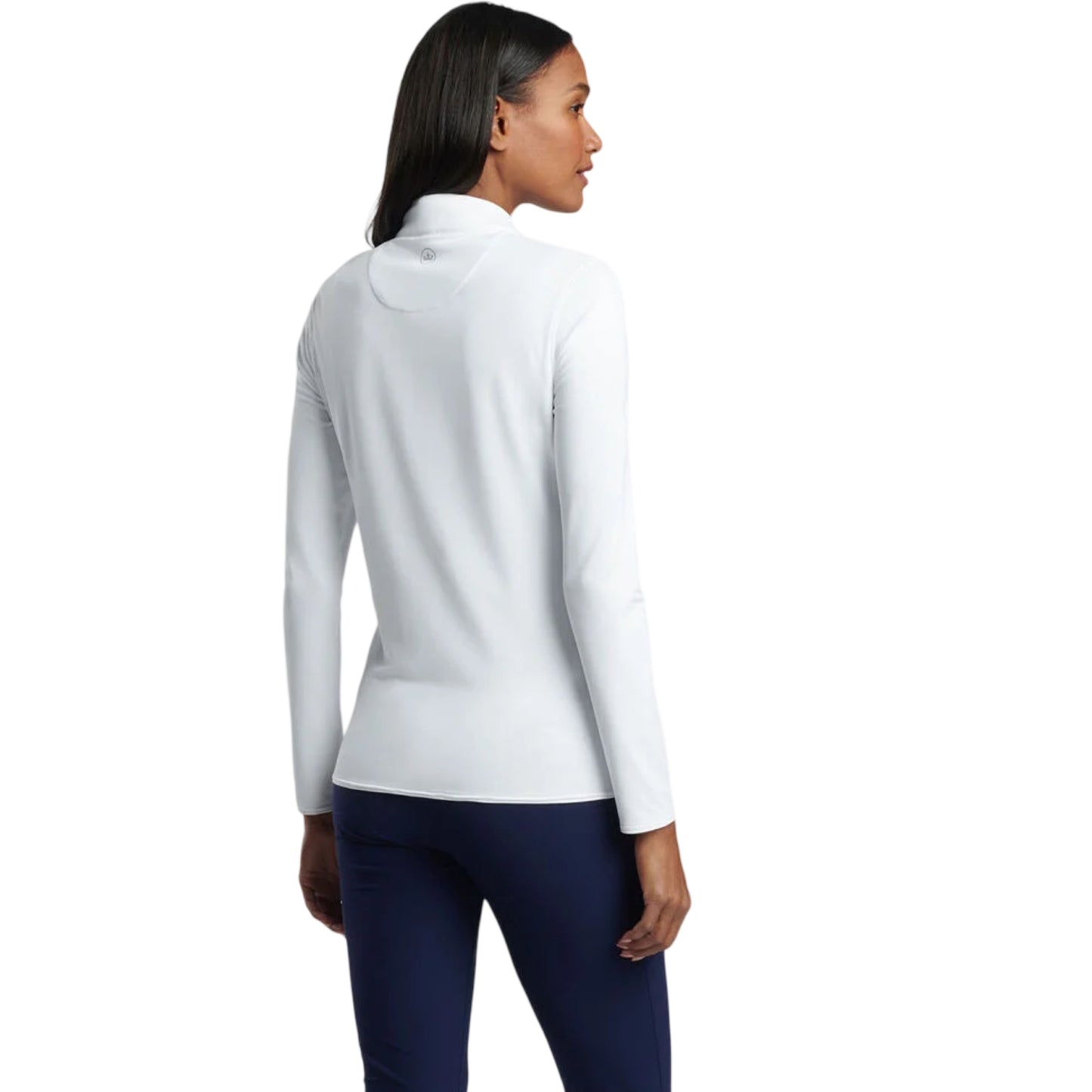 Peter Millar Ladies Full Zip - White