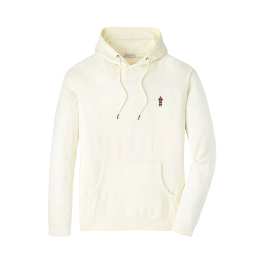 Peter Millar Lighthouse Lava Wash Hoodie - Cream