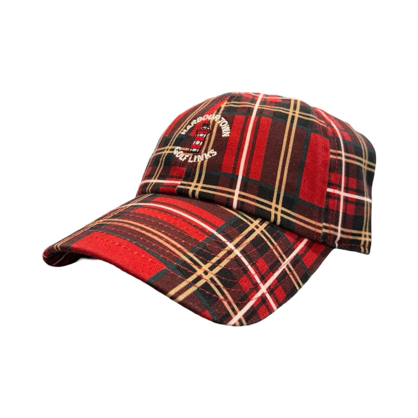 Harbour Town Logo Plaid Cap