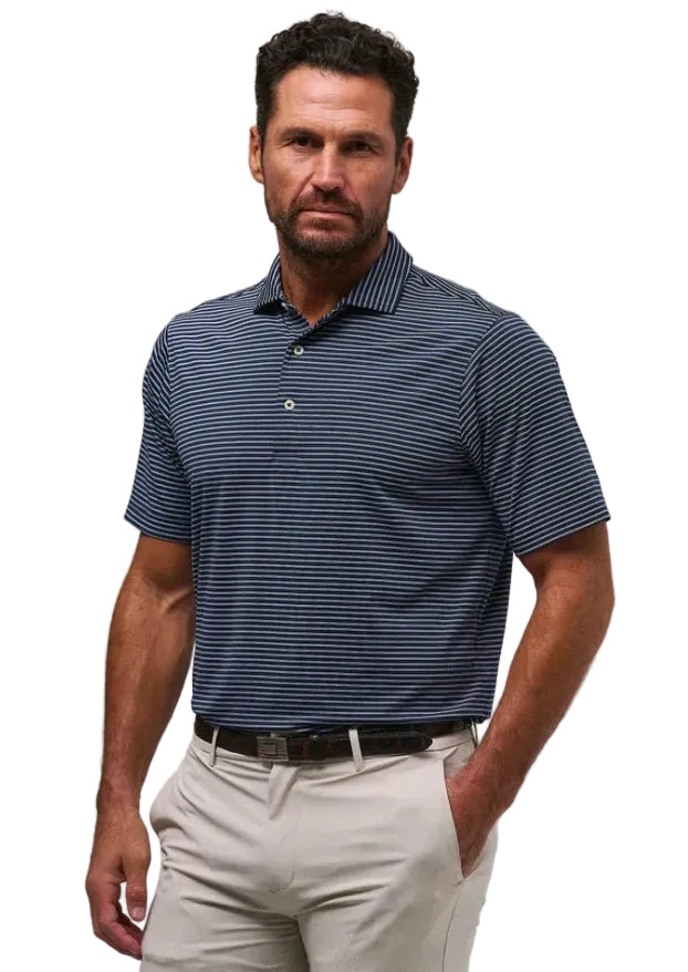 FAIRWAY & GREENE NEWBURYPORT STRIPE POLO