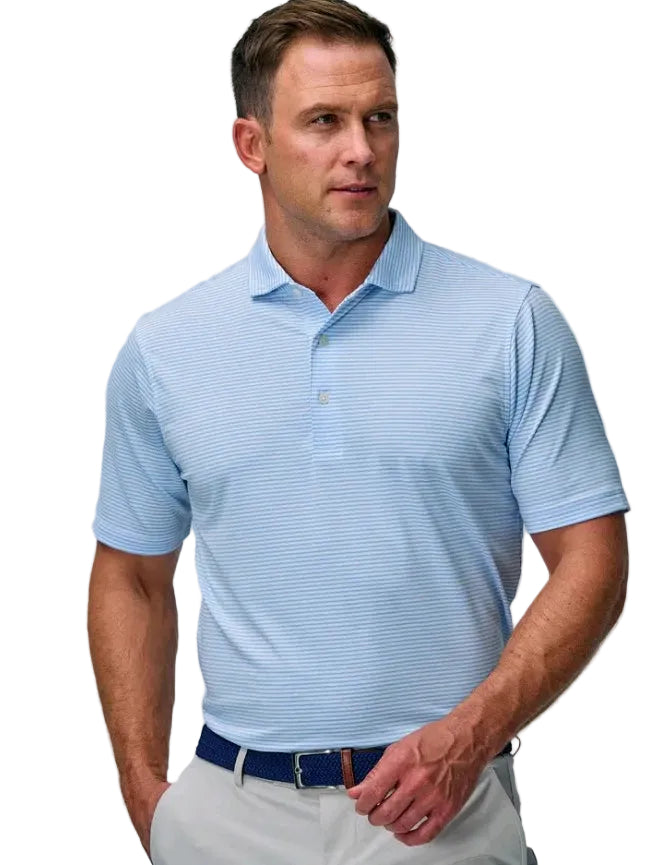 Fairway & Greene Park stripe white/bluff