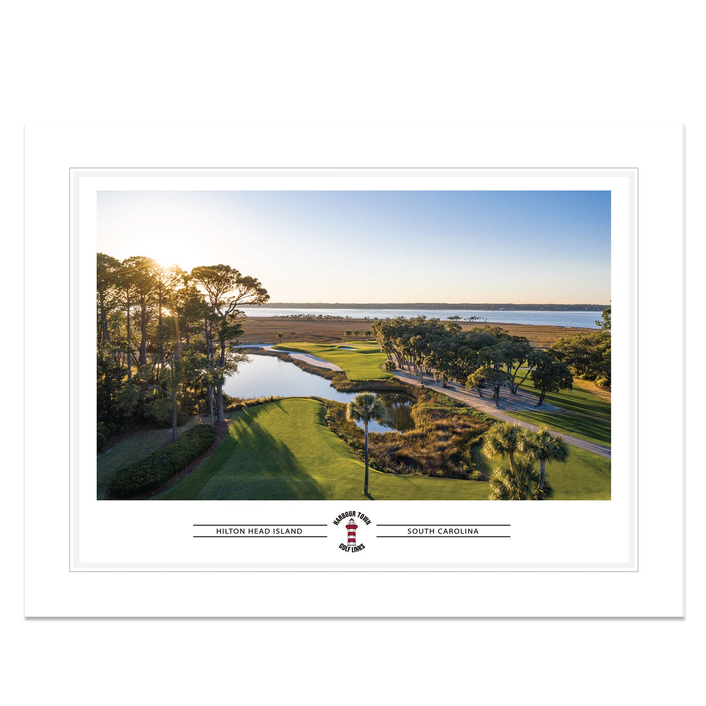 Harbour Town Golf Links 12x16 Print