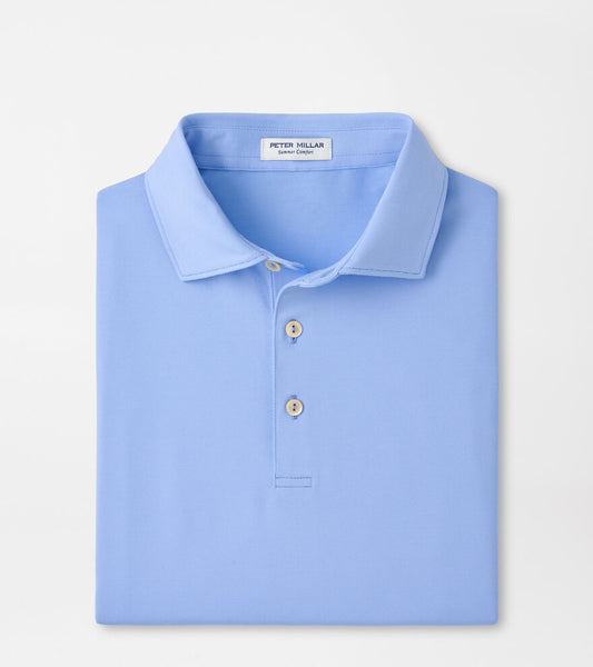 PETER MILLAR crown sport holden blue polo