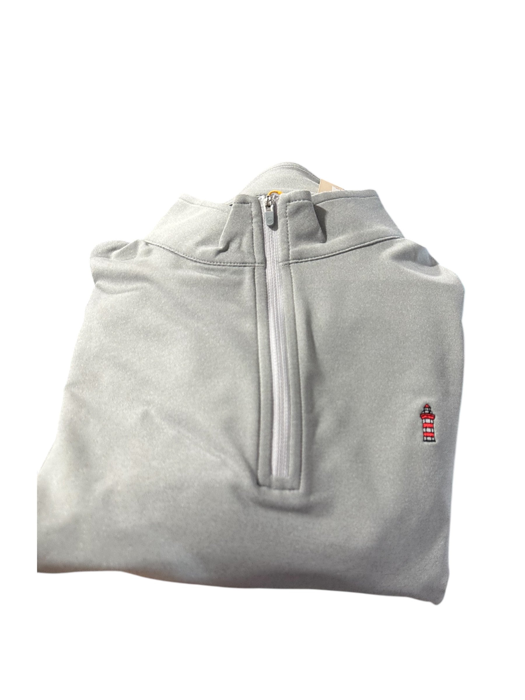 PETER MILLAR ハーフジップ　新品未使用 Peter Millar Melange Lighthouse Performance 1/4 Zip - Gale Grey
