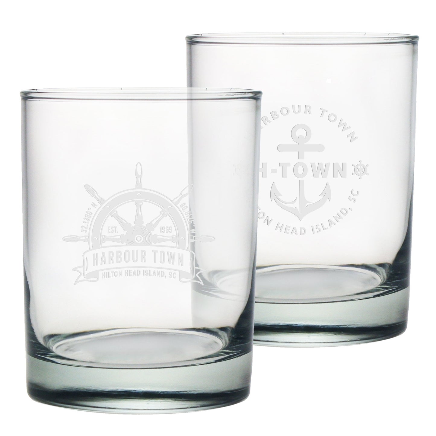 Harbour Town Rocks Glass Set